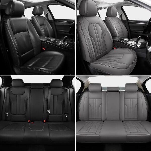 Full Set Faux Leather Car Seat Covers - Image 3
